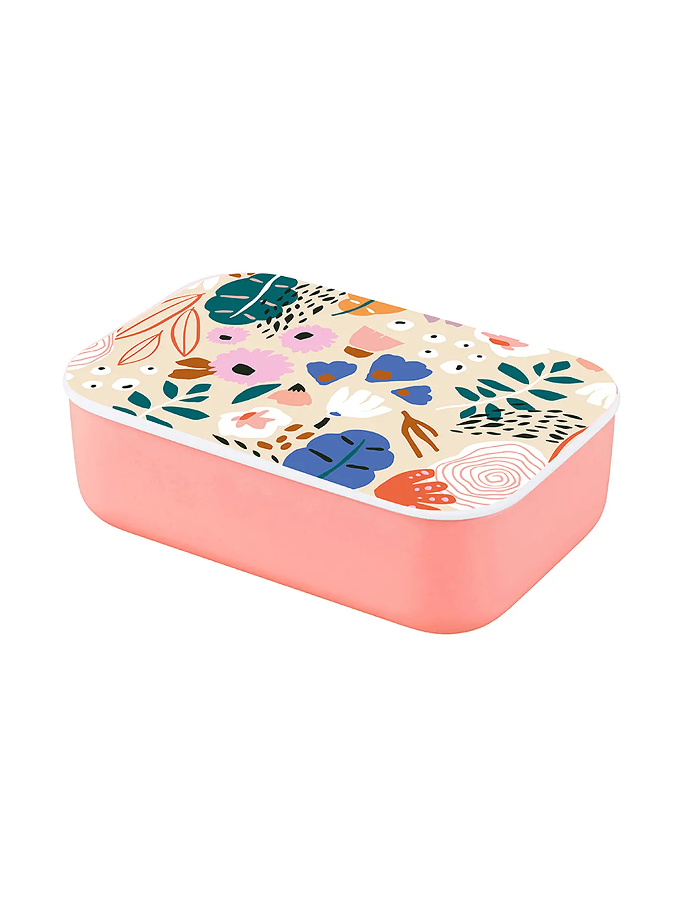 CHIC.MIC | Jausenbox - Lunchbox Classic mit Trenner FLOWERS | 